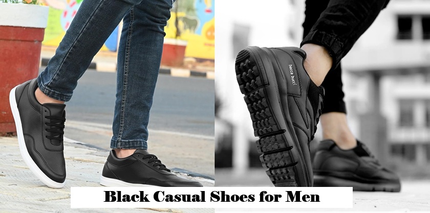 Black Casual Shoes for Men